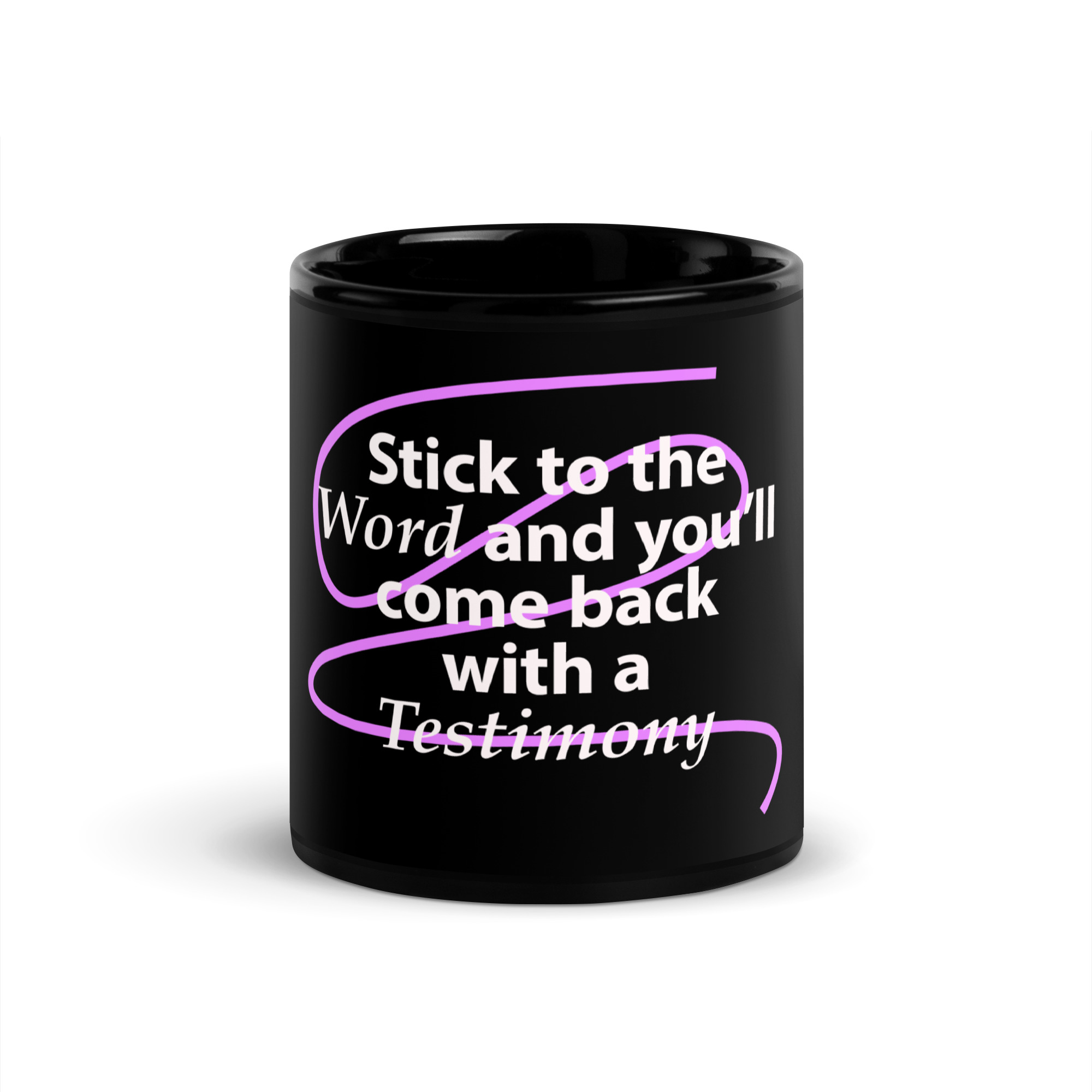 Black Glossy Mug - Image 3