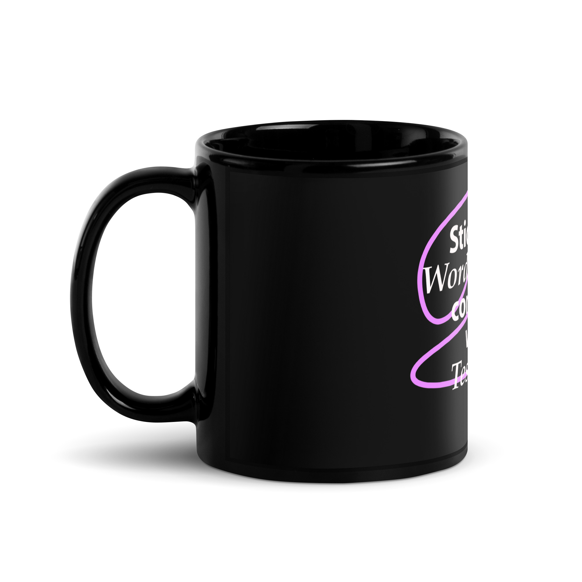 Black Glossy Mug - Image 2