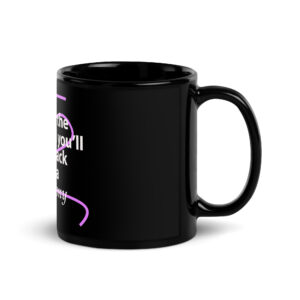 Black Glossy Mug