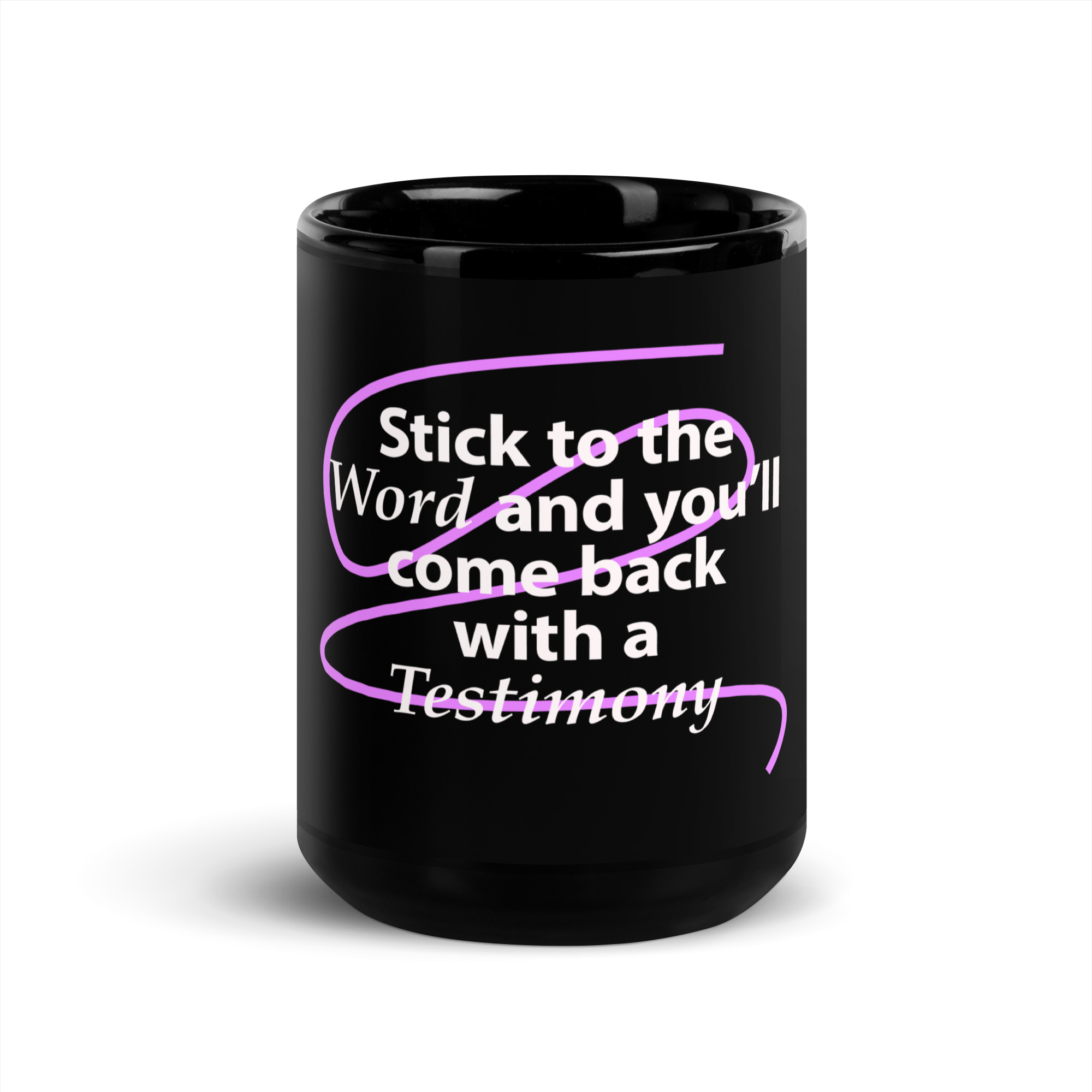 Black Glossy Mug - Image 6