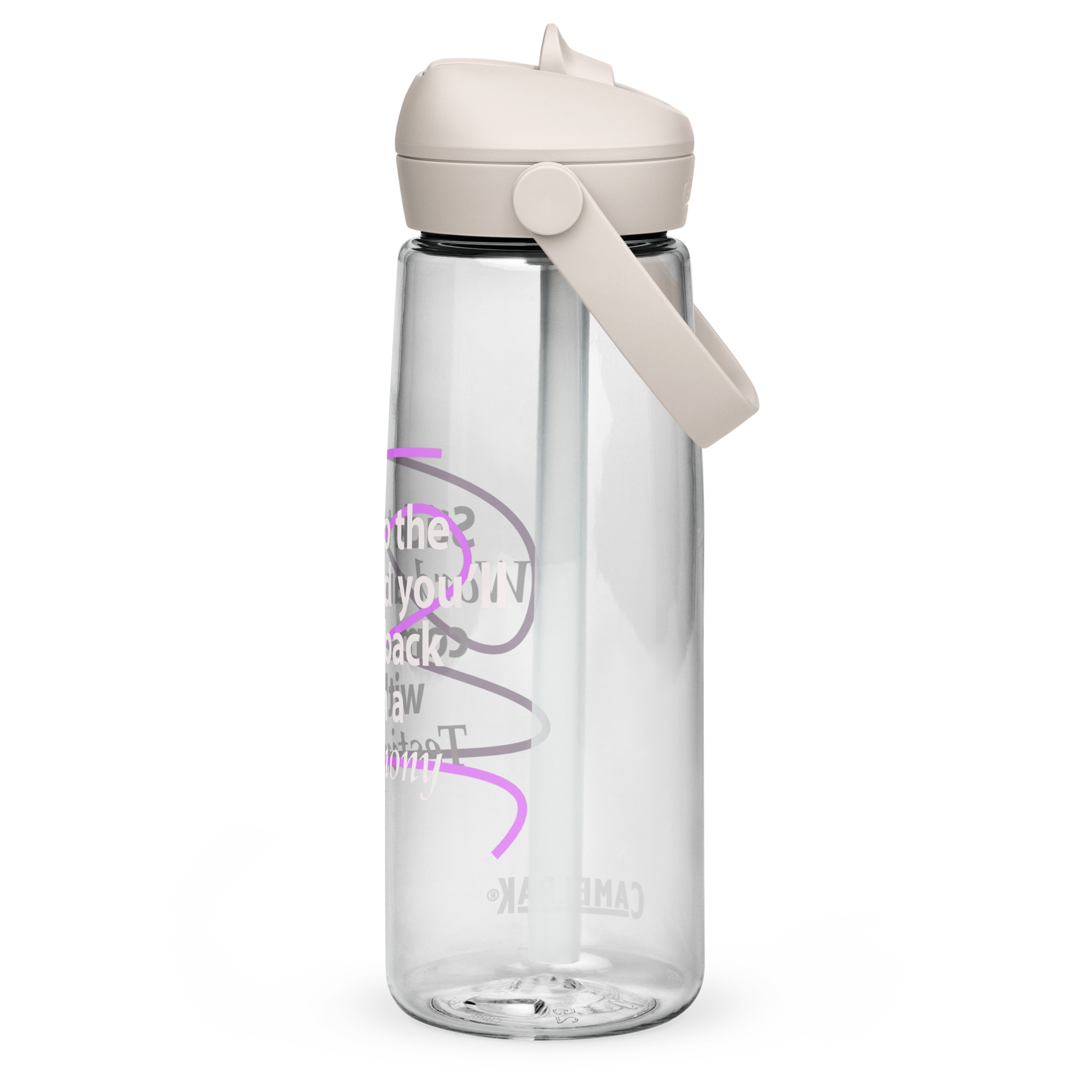 Flip straw water bottle - Image 18