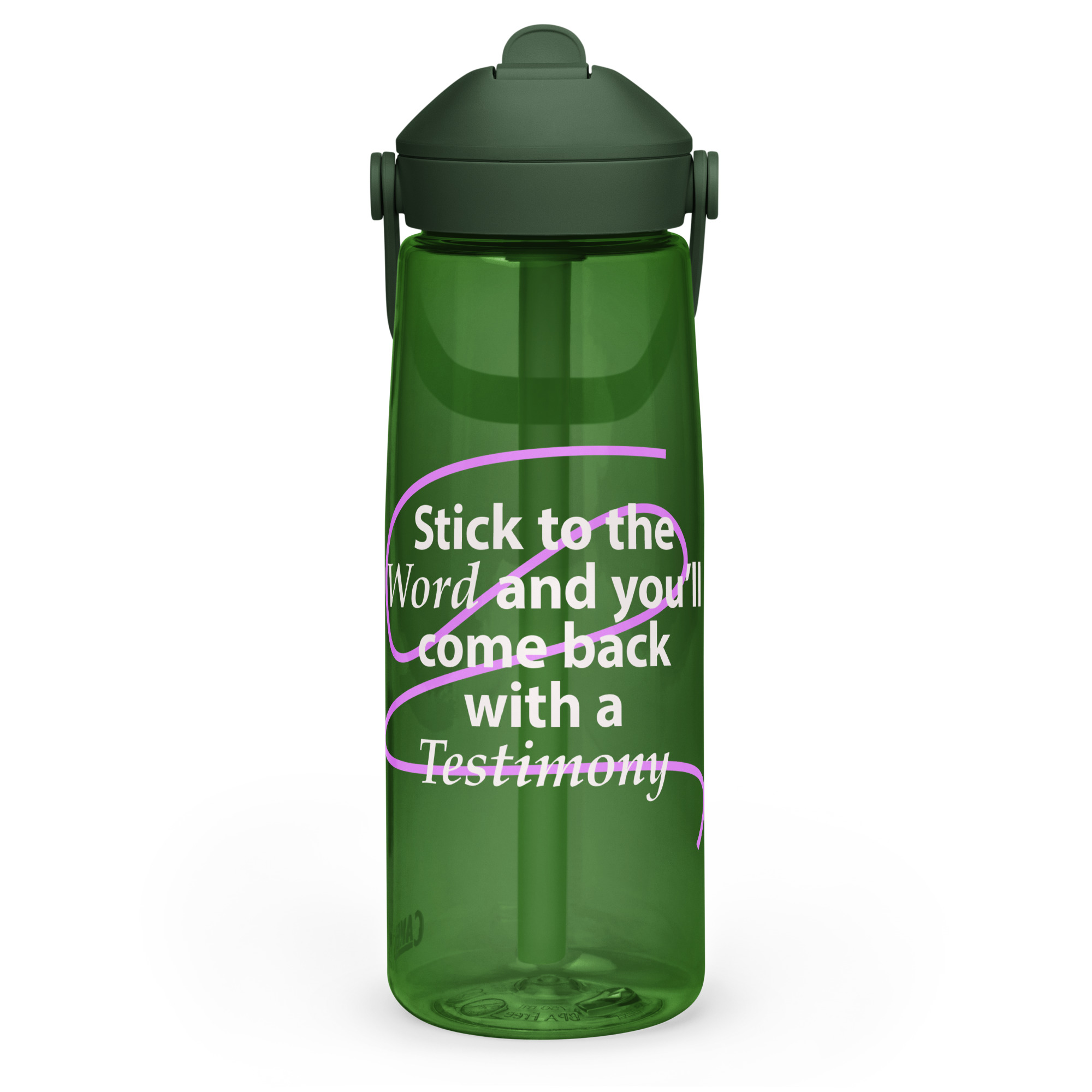 Flip straw water bottle - Image 3