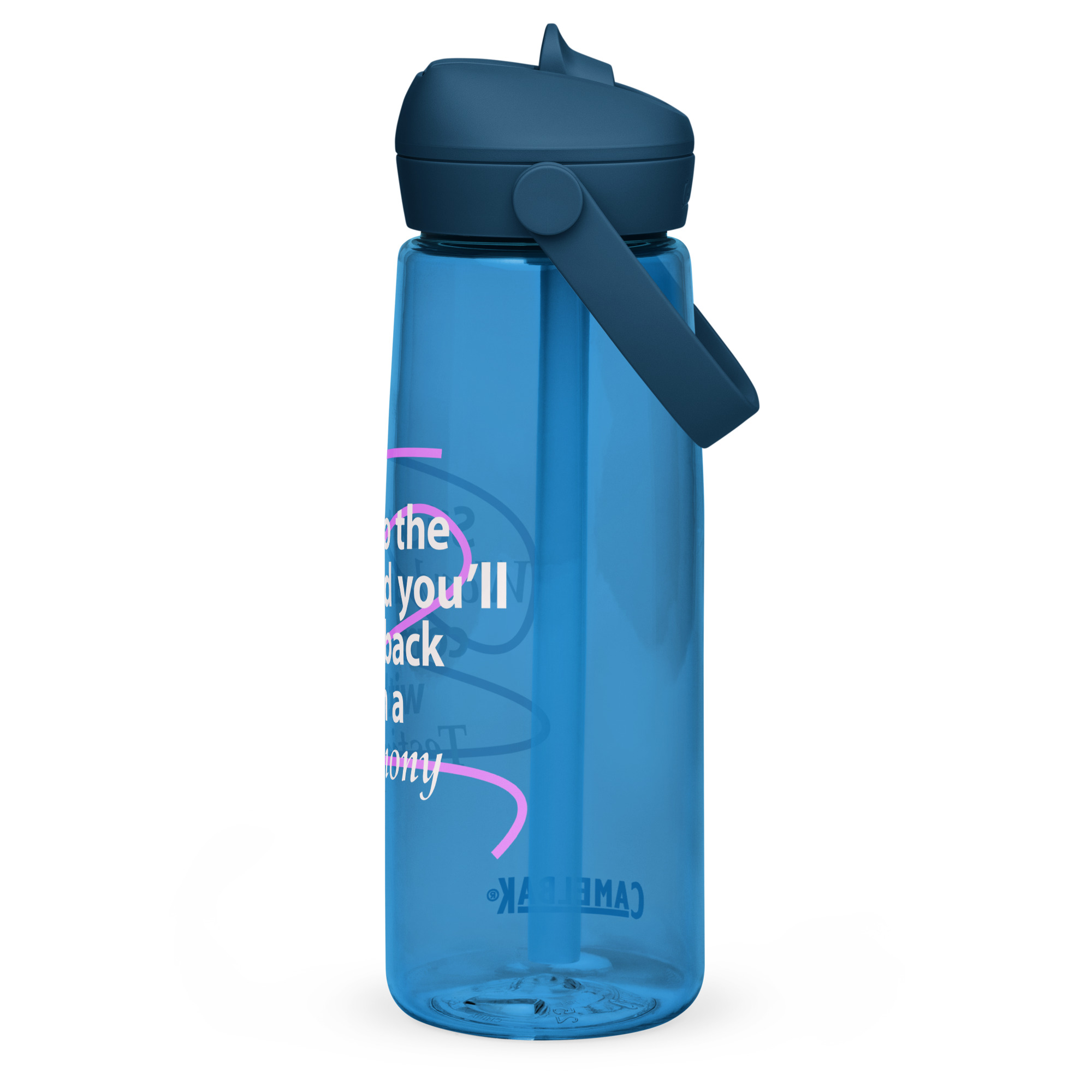 Flip straw water bottle - Image 6