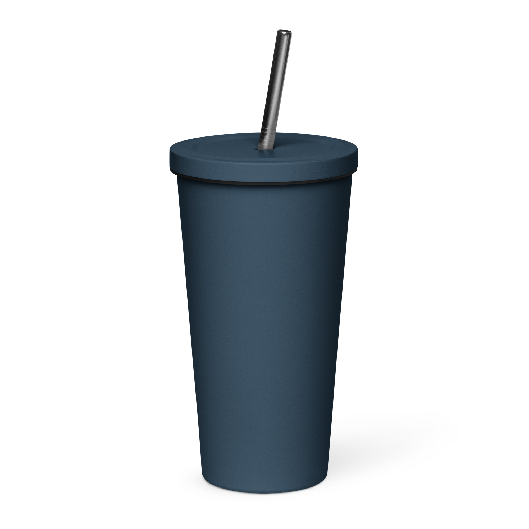 Insulated tumbler with a straw - Image 6
